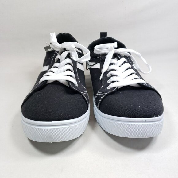 OT Revolution Men's Size 10 Black Canvas Sneakers - Picture 6 of 8
